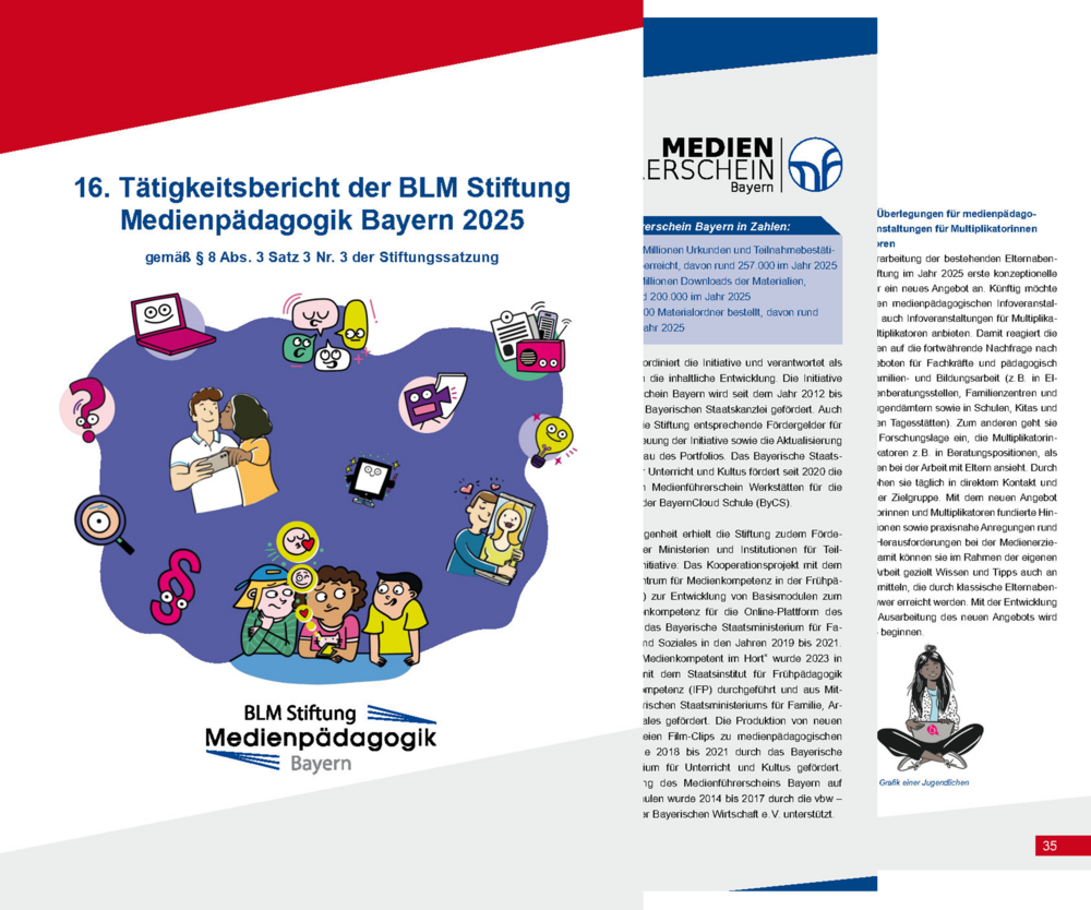 Titelbild des Tätigkeitsberichts